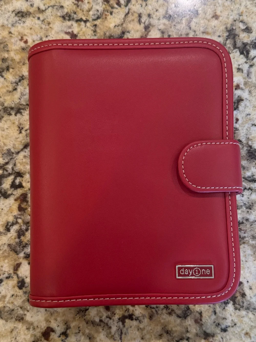 Franklin Covey Red Classic Day One Planner New Organizer Wallet